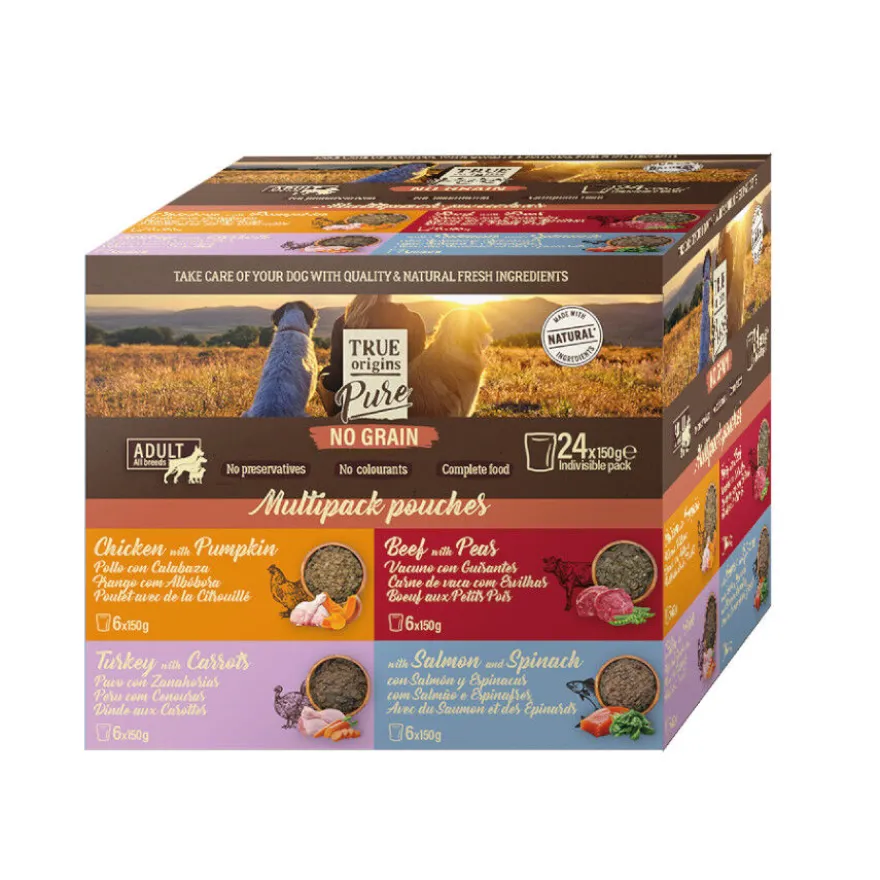 True Origins Pure Multipack Pouches para Perros