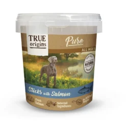 True Origins Pure Palitos Salmón para perros