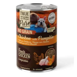True Origins Pure Pollo lata para cachorros