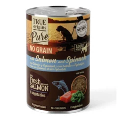 True Origins Pure Salmón lata para Perros