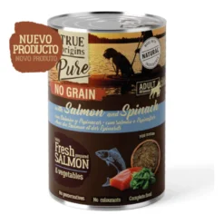 True Origins Pure Salmón lata para Perros