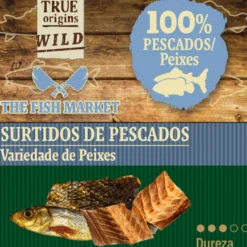 True Origins Surtido Pescados Snack para perros