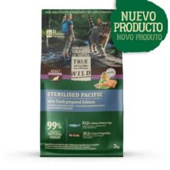 True Origins Wild Esterilizado Pacific Salmón pienso para gatos