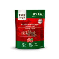 True Origins Wild Galletas Ternera con Bufalo y Menta para perros