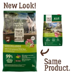 True Origins Wild Greenlands pienso para perros
