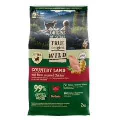 True Origins Wild Kitten Pollo y Pavo Pienso para gatos