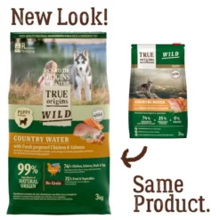 True Origins Wild Puppy Country Water Pollo y Salmón pienso