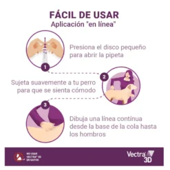 Vectra 3D Pipetas Antiparasitarias para perros