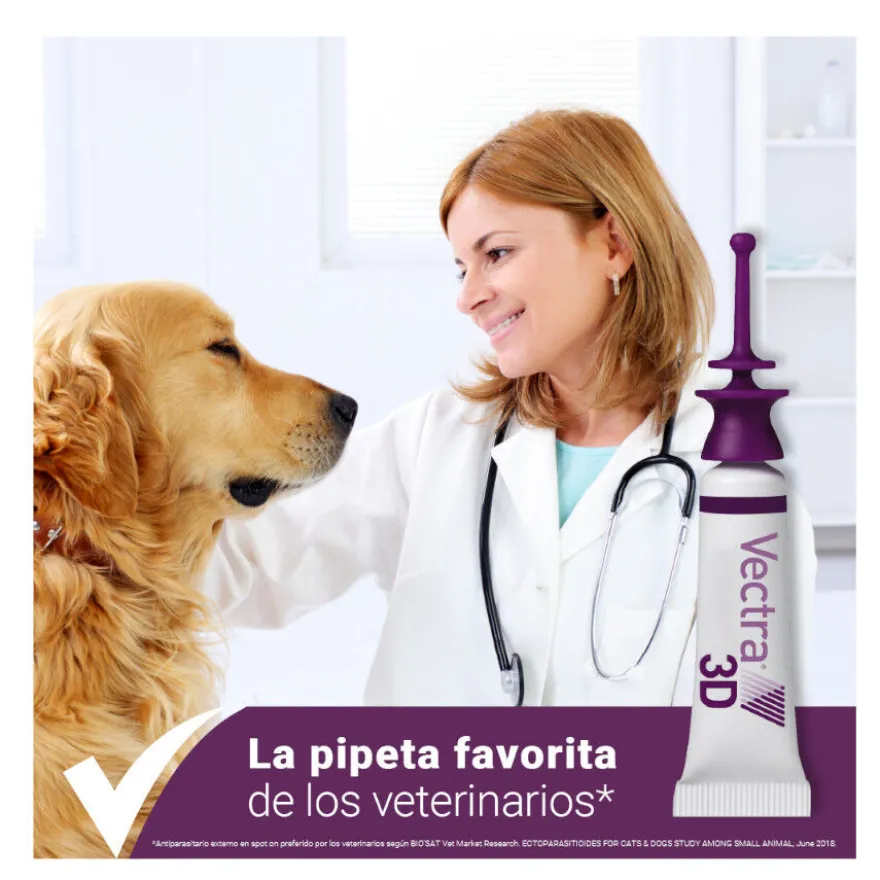 Vectra 3D Pipetas Antiparasitarias para perros