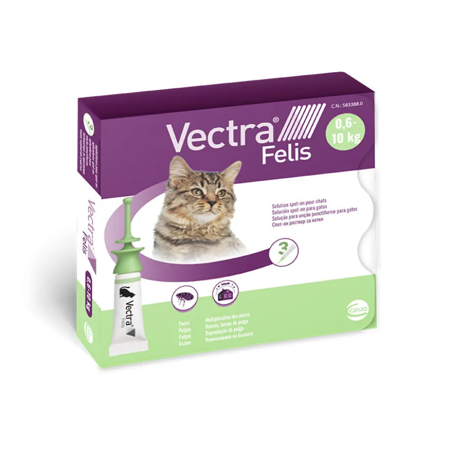 Vectra Felis Pipetas Antiparasitarias para gatos