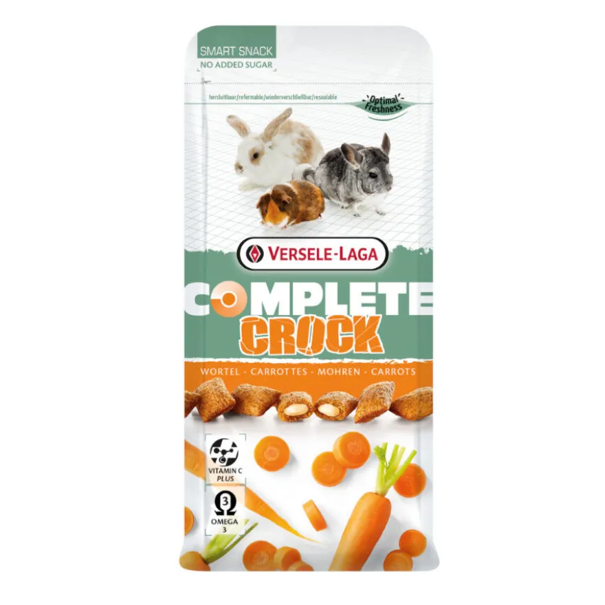 Versele-Laga Complete Crock Snacks Zanahoria para conejos y roedores