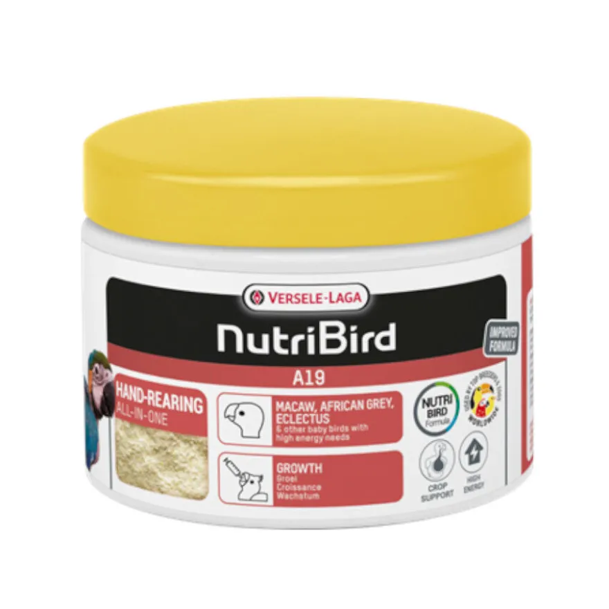 Versele-Laga NutriBird A19 Papilla para Cría de loros
