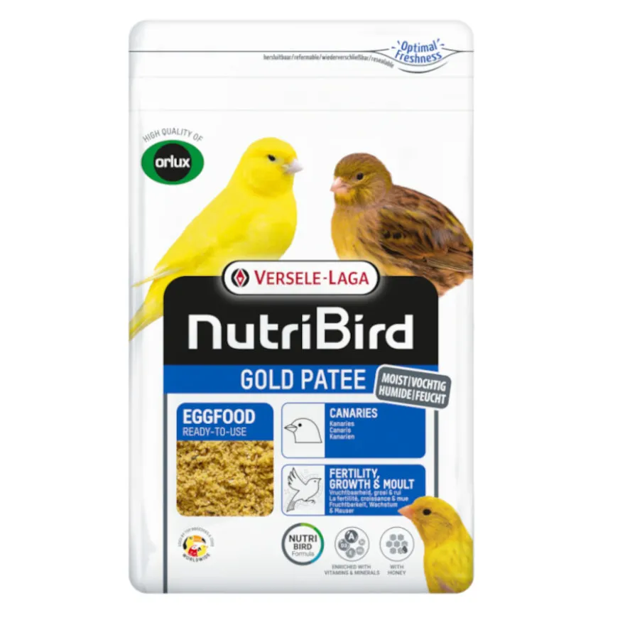 Versele-Laga NutriBird Gold Patee EggFood para canarios