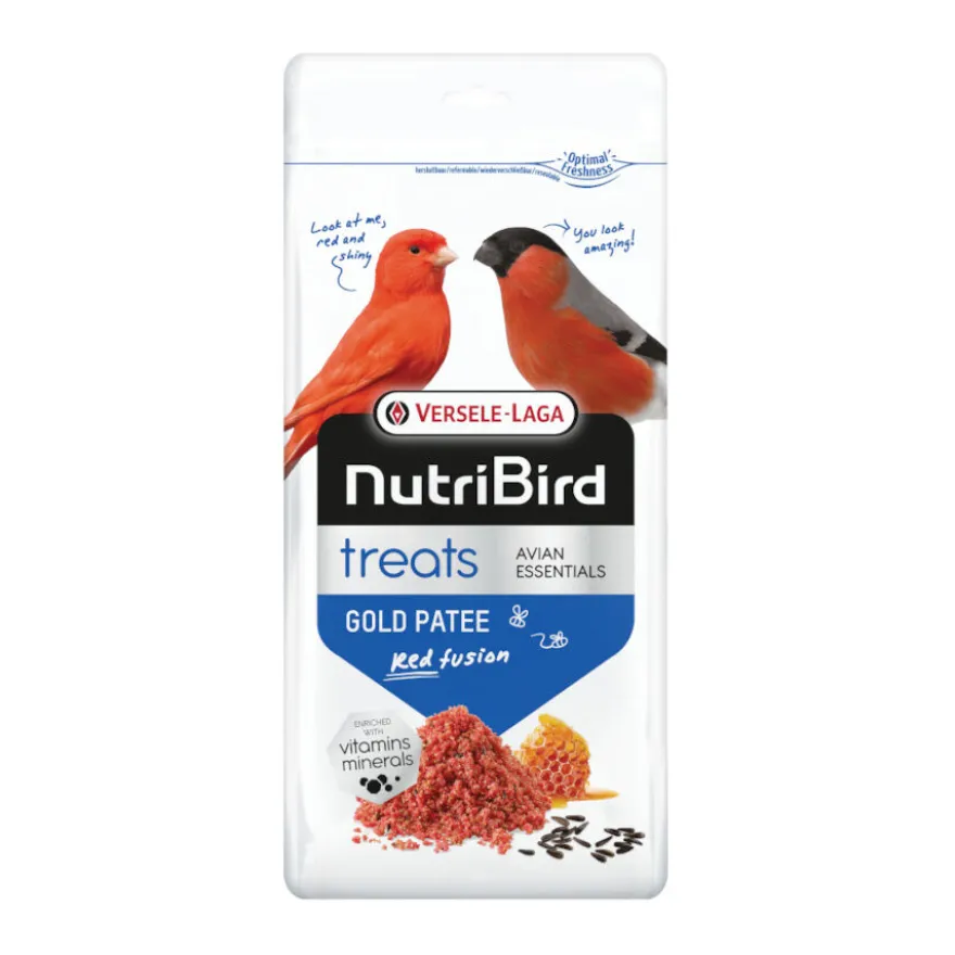 Versele-Laga NutriBird Snack Gold Patee Red Fusion para aves pequeñas