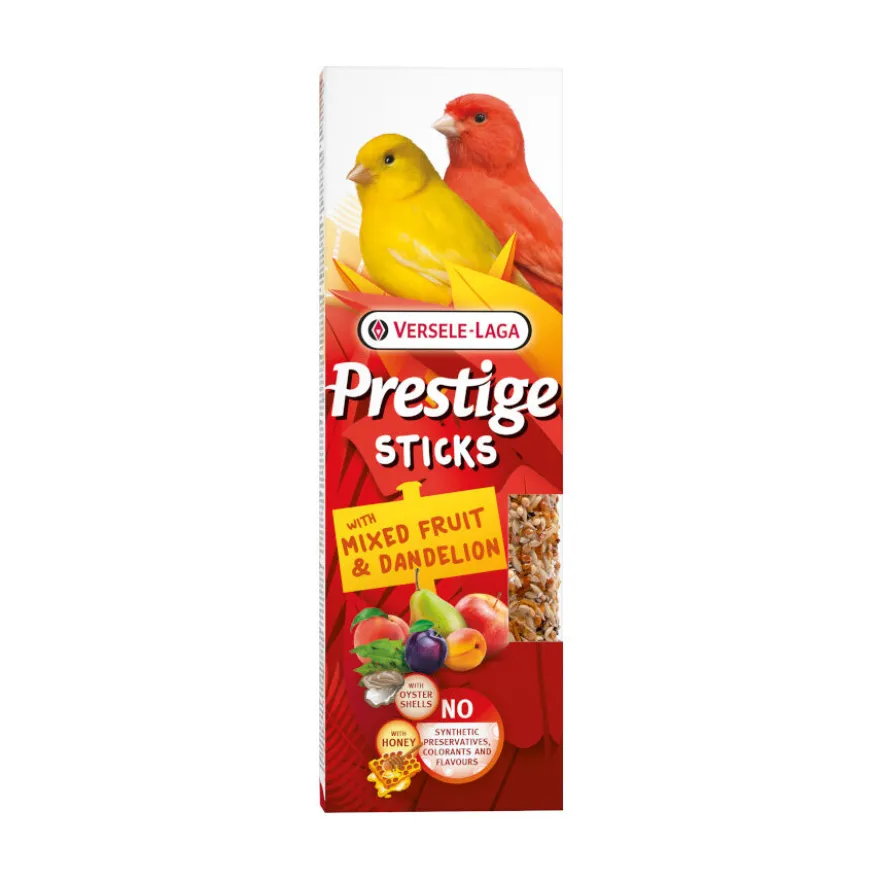 Versele-Laga Prestige Sticks Barritas Frutas y Diente de León para aves