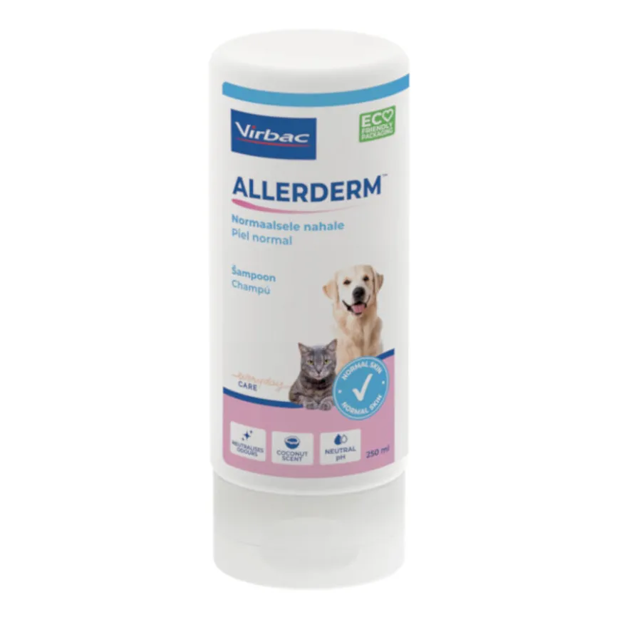 Virbac Allerderm Champú Piel Normal para perros y gatos
