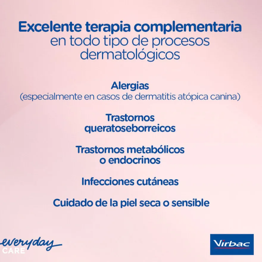 Virbac Allerderm spot on Pipetas dermatológicas para el cuidado de la piel Perros y Gatos.