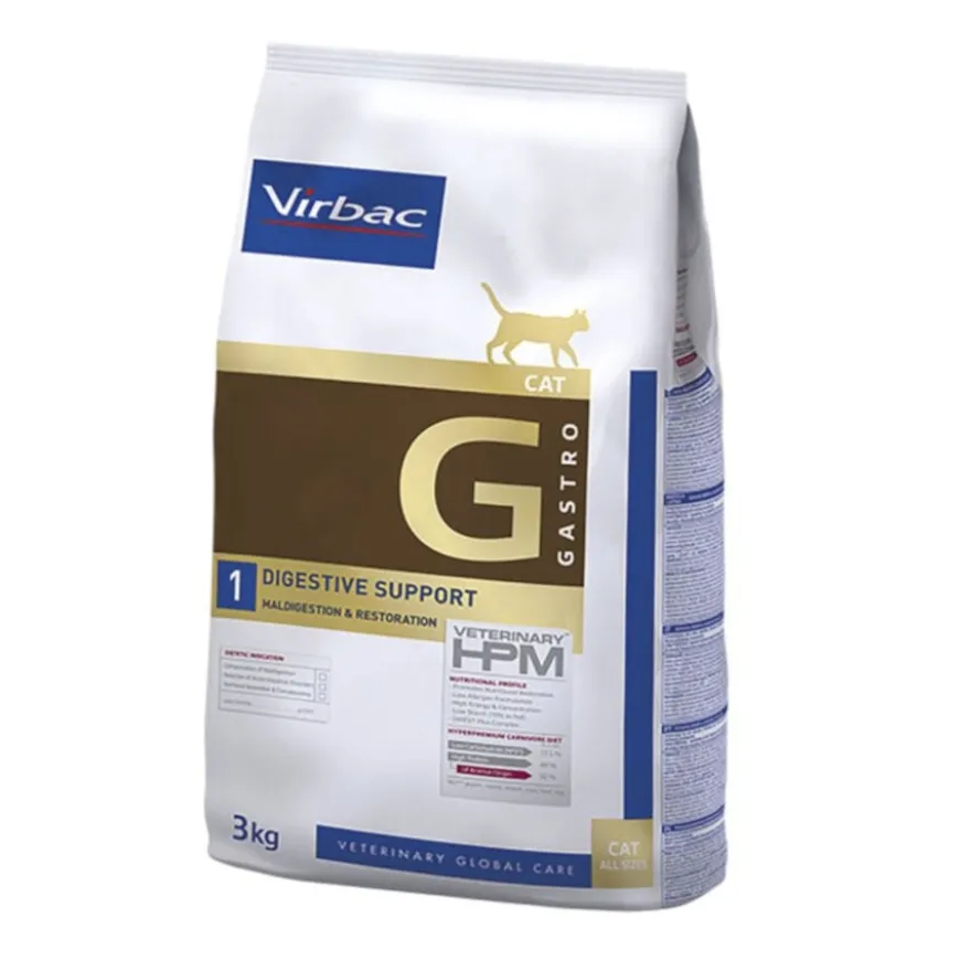 Virbac Gastro Digestive Support HPM Pienso para gatos
