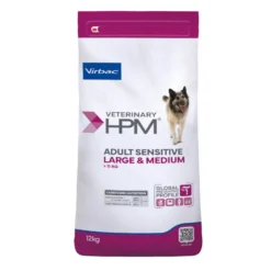 Virbac HPM Veterinary Adult Sensitive Large & Medium Pienso Cerdo para perros