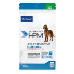 Virbac HPM Veterinary Adult Sensitive Esterilizado Pienso Cerdo para perros