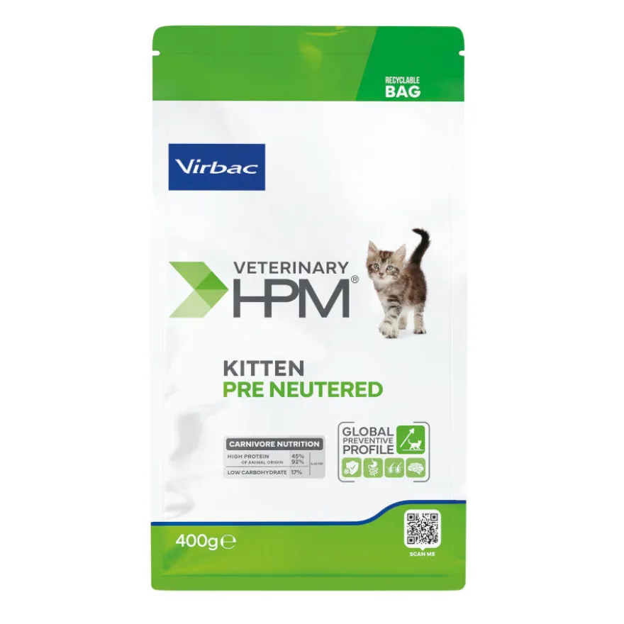 Virbac HPM Veterinary Pre Esterilizado Pienso Cerdo para gatitos