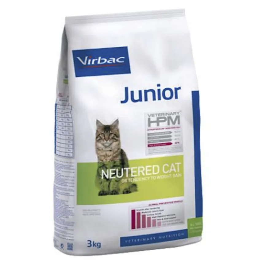 Virbac Junior Neutered HPM Pienso para gatos