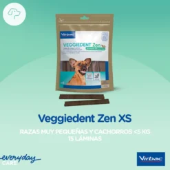 Virbac Láminas Veggiedent Zen XS para perros