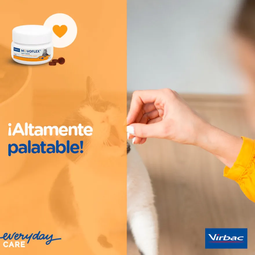 Virbac Movoflex Soft Chews Suplemento para gatos