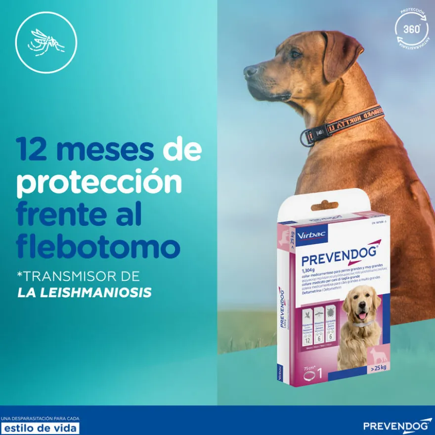 Virbac Prevendog Collar Antiparasitario para perros