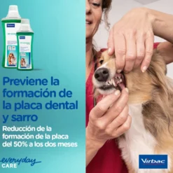 Virbac Vet Aquadent Enjuague Bucal para perros y gatos