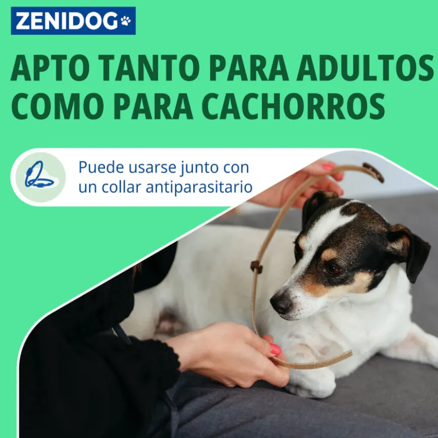 Virbac Zenidog Collar Calmante para cachorros y perros pequeños