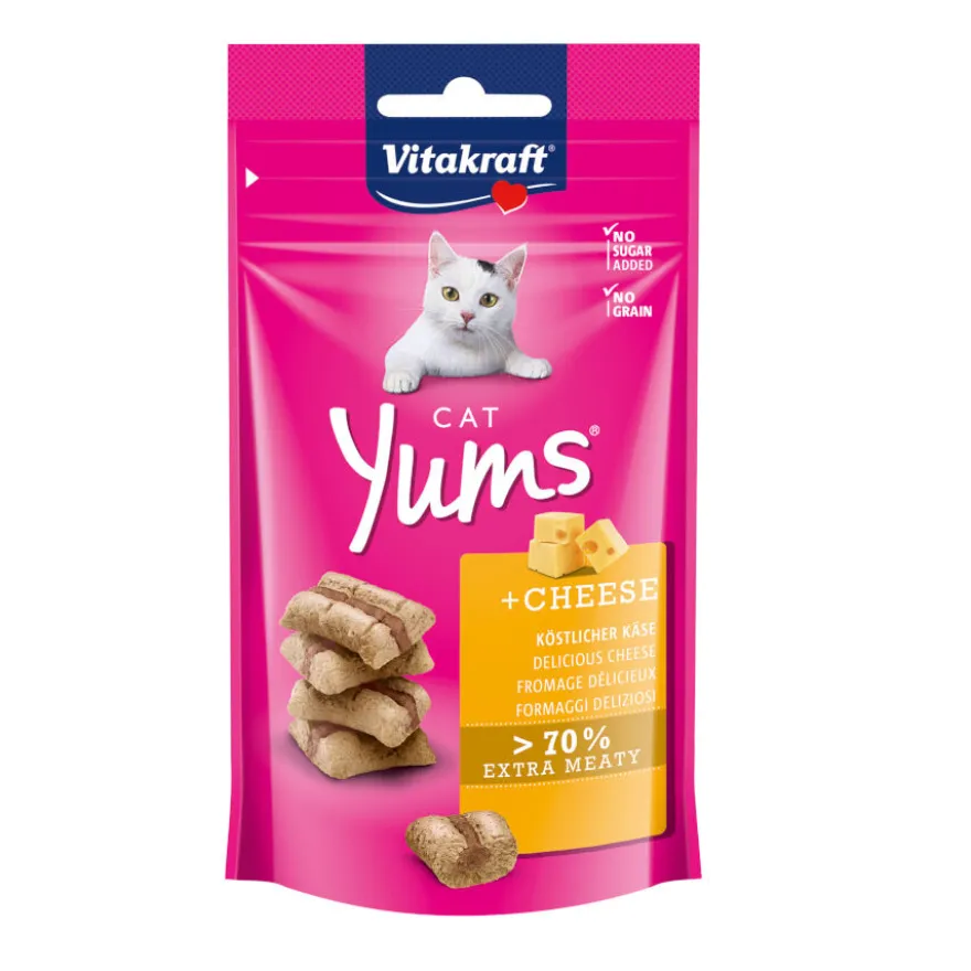 Vitakraft Cat Yums Bocaditos de Queso para gatos