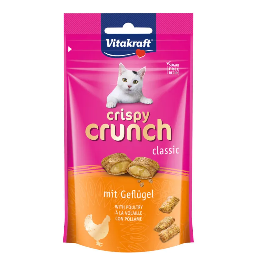 Vitakraft Crispy Crunch Bocaditos de Pollo para gatos