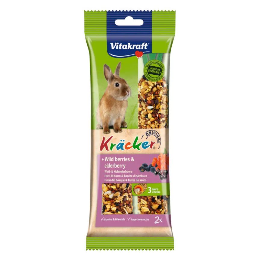 Vitakraft Kräcker Barritas de Frutos del Bosque para conejos