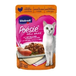 Vitakraft Poesie Deli Sauce Pavo en Salsa Sobre para gatos