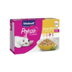 Vitakraft Poésie Classique Aves Sobre en Salsa para gatos