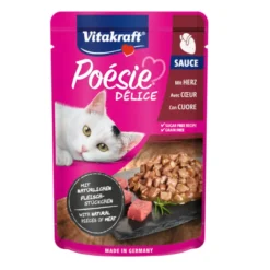 Vitakraft Poésie Trozos de Corazón sobre en salsa para gatos