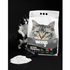 Weego Active Charcoal Arena aglomerante para gatos