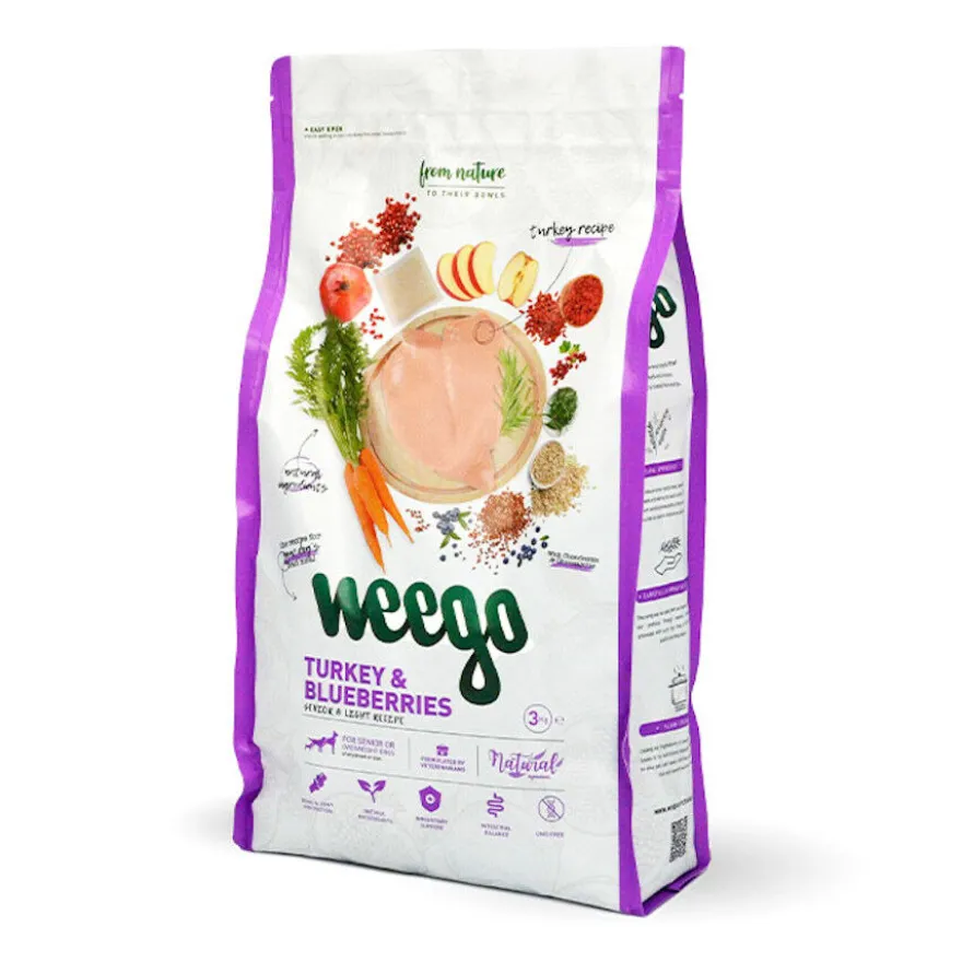 Weego Pavo y Arándanos pienso para perros