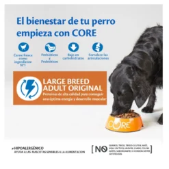 Wellness Core Adult Large Original Pollo pienso para perros