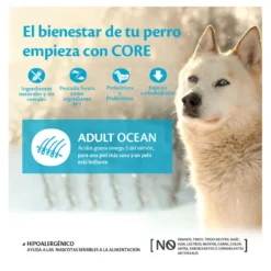 Wellness Core Adult Medium/Large Ocean Salmón y Atún pienso para perros