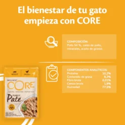 Wellness Core Adult Purely Pollo en Paté Sobre para gatos