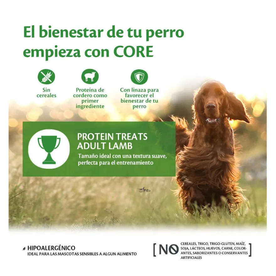 Wellness Core Bocaditos Protein Treats Cordero para perros