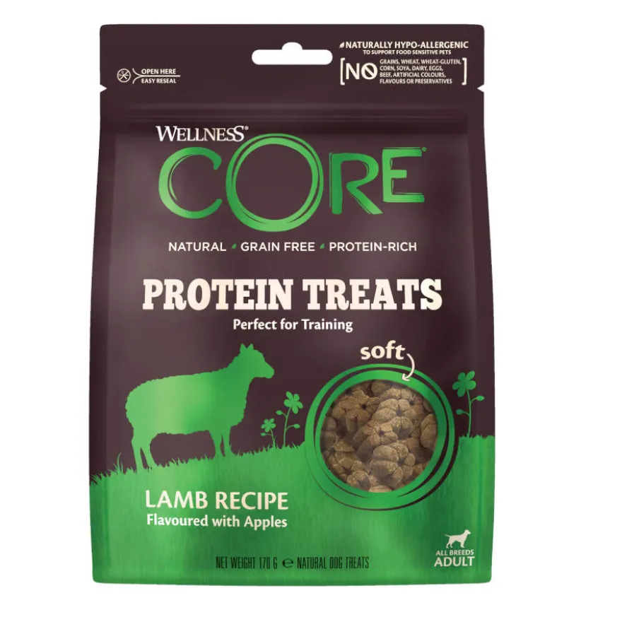 Wellness Core Bocaditos Protein Treats Cordero para perros