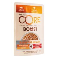 Wellness Core Boost digestivos sobre Pavo para gatos