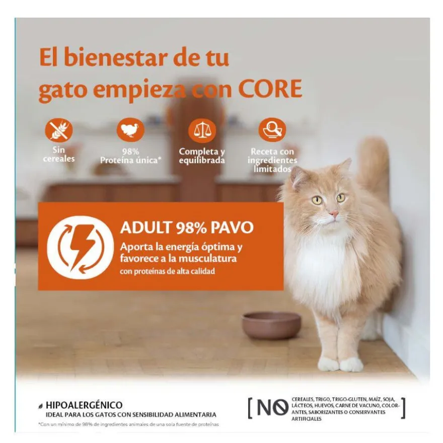 Wellness Core Duo Protein Salmón y Pollo tarrina para gatos