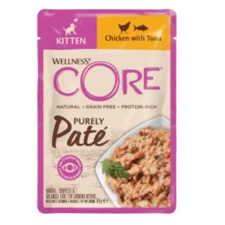 Wellness Core Kitten Pollo en Paté sobre para gatos