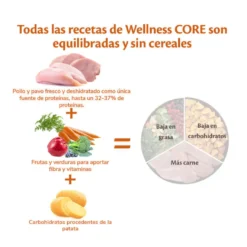 Wellness Core Senior Pollo y Pavo pienso para perros