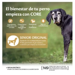 Wellness Core Senior Pollo y Pavo pienso para perros