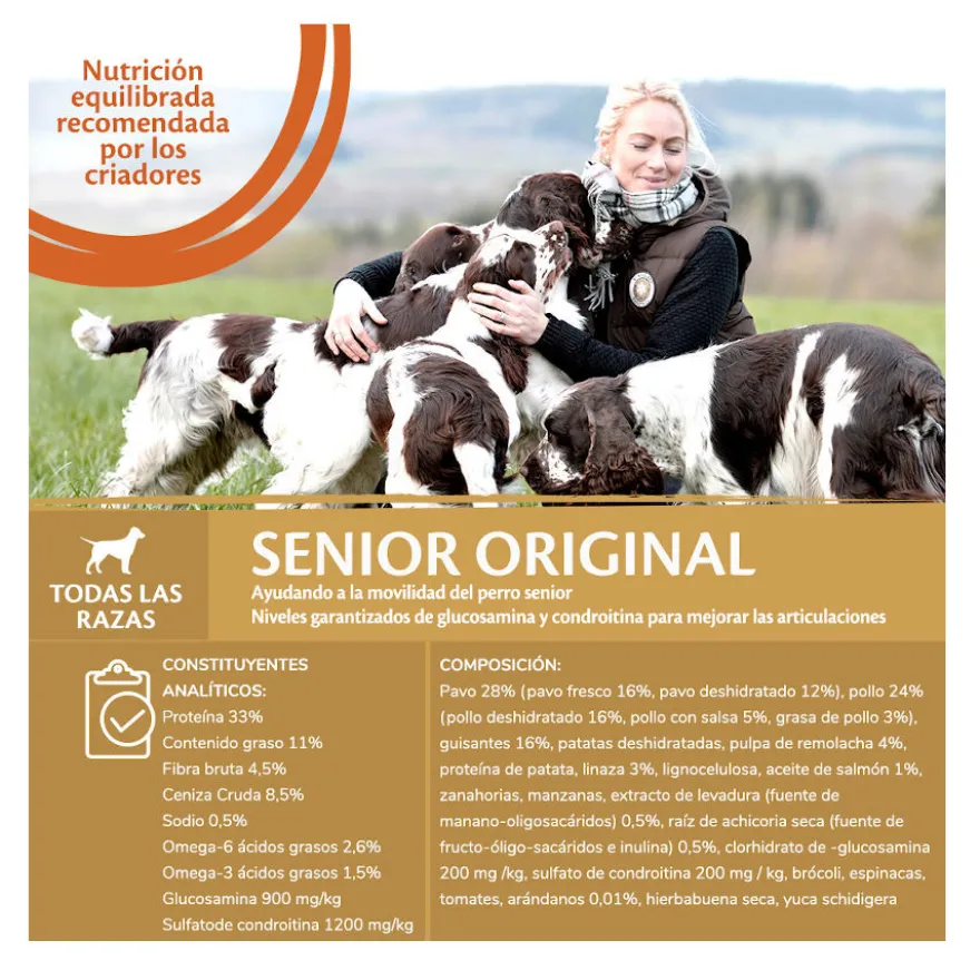 Wellness Core Senior Pollo y Pavo pienso para perros